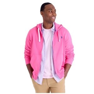 U.S. POLO ASSN. MEN’S EVERYDAY FILL ZIP FLEECE HOODIE